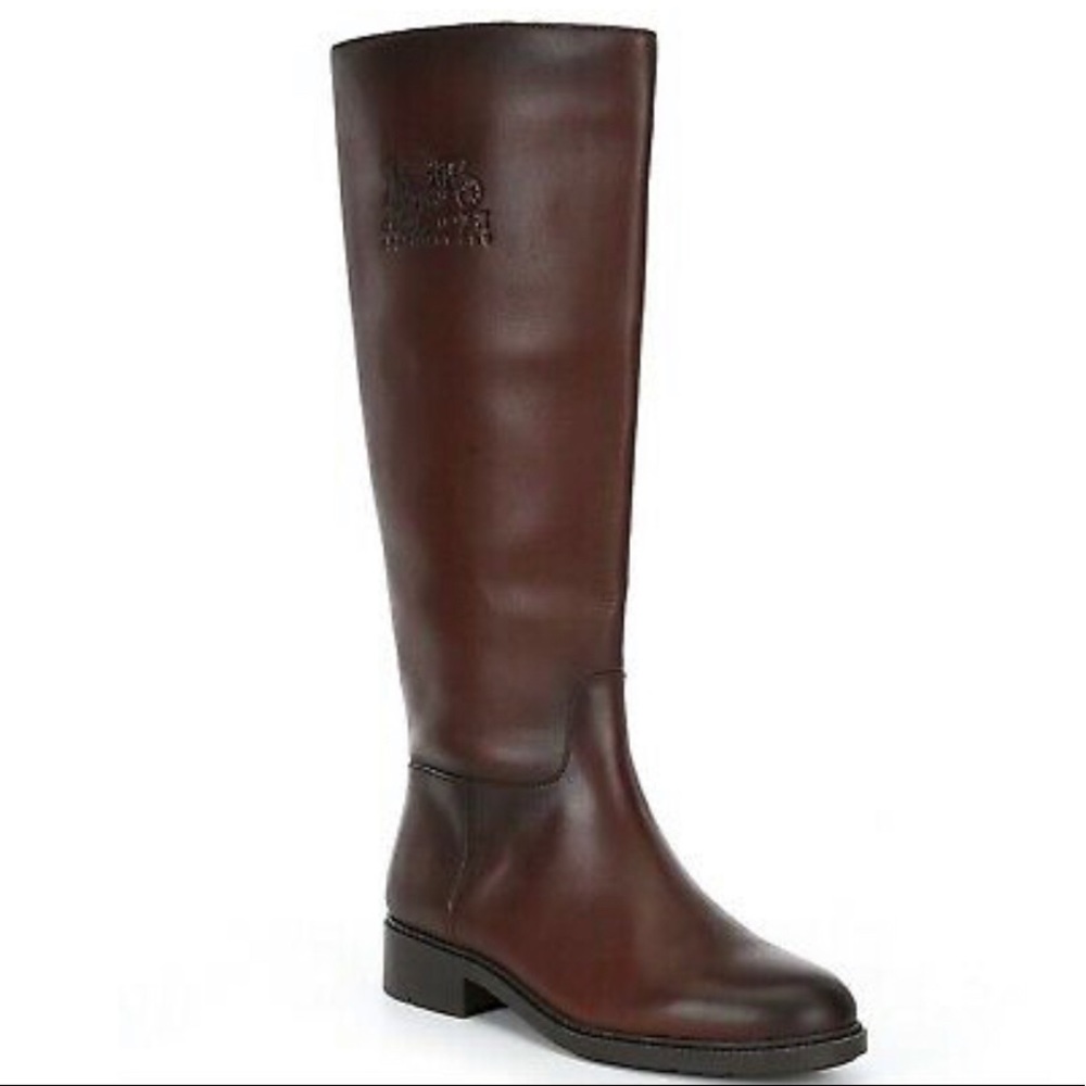 BNIB Coach Rilee Knee High Boot